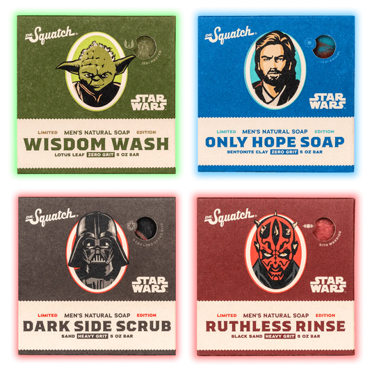 Dr. Squatch Star Wars Soap Collection 1