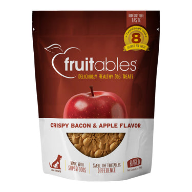 Fruitables Crispy Bacon & Apple Crunchy Baked Dog Treats