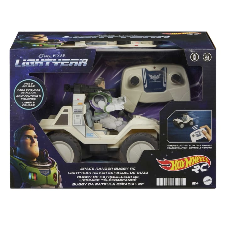 Load image into Gallery viewer, Hot Wheels RC Lightyear Star Command Transport Vehicle
