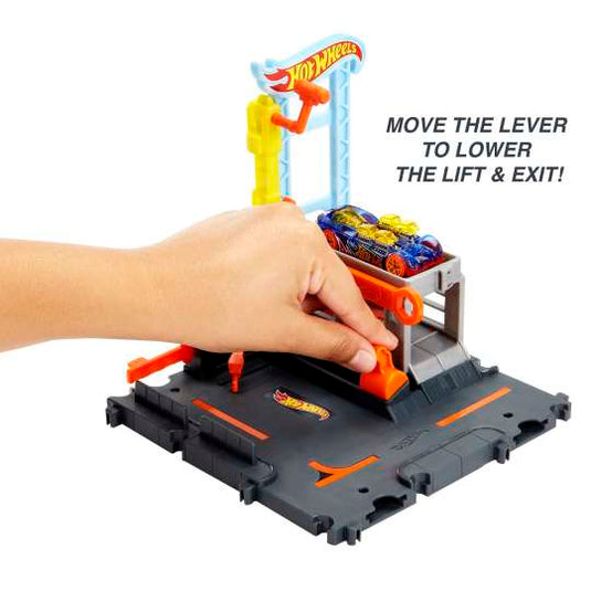 Hot Wheels City Downtown Repair Station Playset