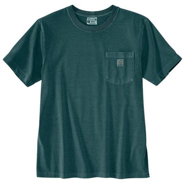 Carhartt Relaxed Fit Midweight Short-Sleeve Pocket T-Shirt (Greenstone) Size M