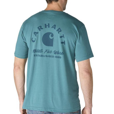 Carhartt Irvine Relaxed Work T-Shirt (Transformative Teal) Size S