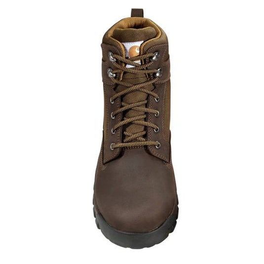 Carhartt Rugged Flex® Waterproof Steel Toe Boot 13M Chocolate Brown Oil Tan