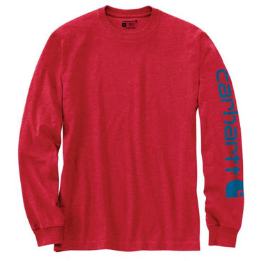 Carhartt Loose Fit Heavyweight Graphic T-Shirt (Fire Red Heather) Size 2XL