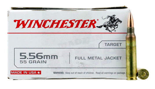 Winchester 5.56MM FMJ 55gr - 20 Round Box