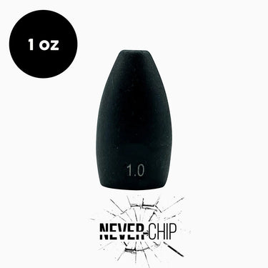 Woo! Tungsten Never Chip 1oz Tungsten Flipping Weight 1ct