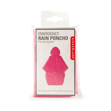 Kikkerland Emergency Rain Poncho (Assorted. Sold Separately)