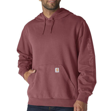 Carhartt Relaxed Fit Midweight Garment Dyed French Terry Graphic Sweatshirt (Amber Terrain) Size M