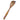 Island Bamboo 12" Pakka Wood Corner Spoon Rainbow