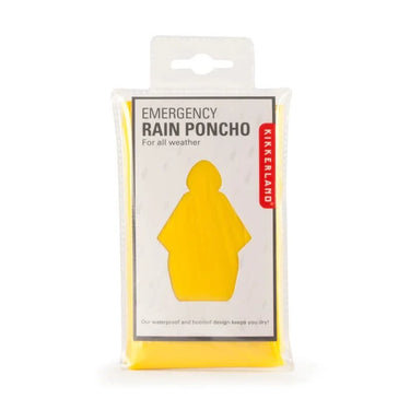 Kikkerland Emergency Rain Poncho (Assorted. Sold Separately)