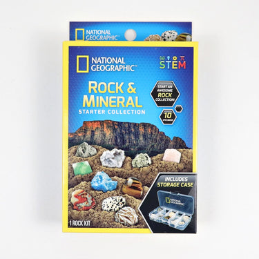 National Geographic Mini Rock and Mineral Starter Collection