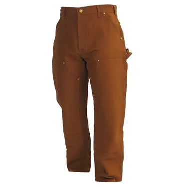 Carhartt Iconic BO1 Firm Duck Double-Front Dungaree (Carhartt Brown) Size 42x30