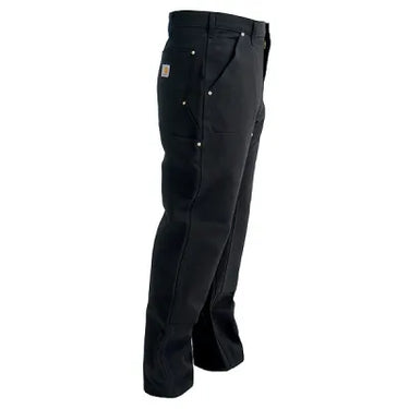 Carhartt Iconic BO1 Firm Duck Double-Front Dungaree (Black) Size 32x36