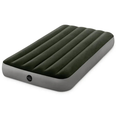 Intex Prestige Durabeam Downy Twin Air Bed with Battery Pump