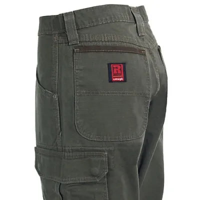 Load image into Gallery viewer, Mens 30X32 Wrangler Riggs Ripstop Ranger Pants - Loden
