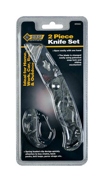 Steel Grip 6 in. Flip Utility Knife Set