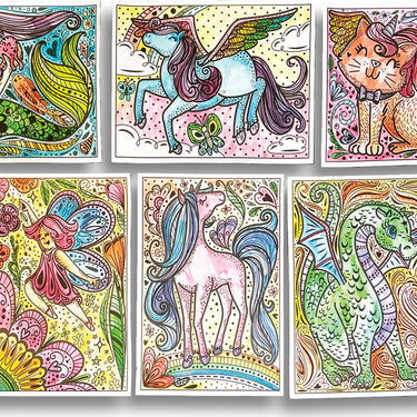 Ooly Hidden Colors Magic Paint - Magic Friends