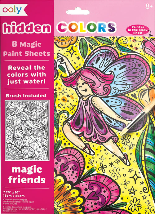 Ooly Hidden Colors Magic Paint - Magic Friends