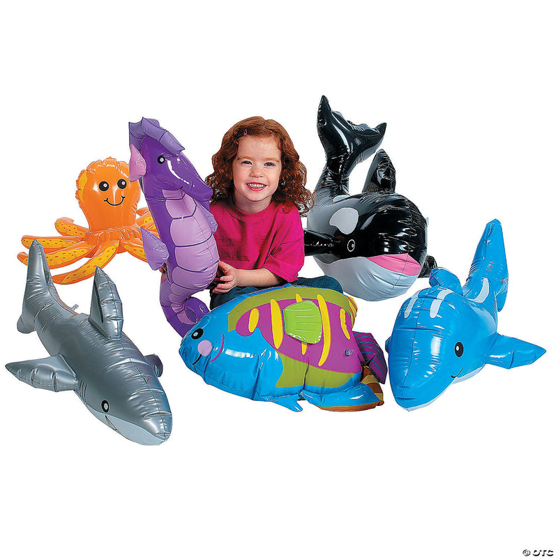 Load image into Gallery viewer, Inflatable Large Under the Sea Animals
