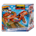Hot Wheels City Octopus Invasion Attack set in its box, one style from the Nemesis assortment