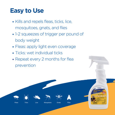 Zodiac Flea & Tick Spray 16oz