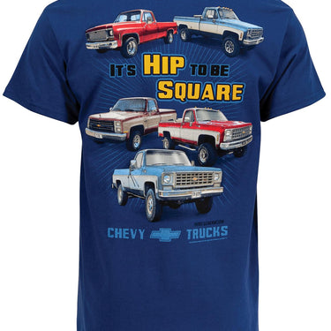 Its Hip To Be Square T-Shirt (Blue) Size XXL