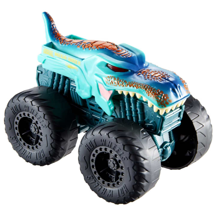 Load image into Gallery viewer, Hot Wheels Monster Trucks Roarin&#39; Wreckers Truck
