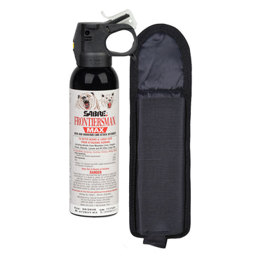 Frontiersman Max 7.9 Oz. Bear & Mountain Lion Spray With Belt Holster