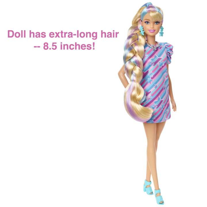 Load image into Gallery viewer, Barbie Totally Hair Star-themed Doll
