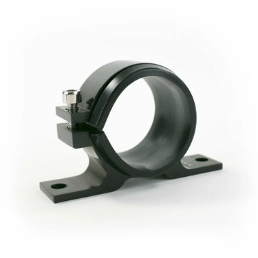 TSP 50mm Aluminum Inline Fuel Filter Bracket - Black