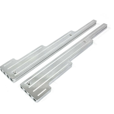 TSP Billet Aluminum Ball-Milled Universal Wire Looms - Polished
