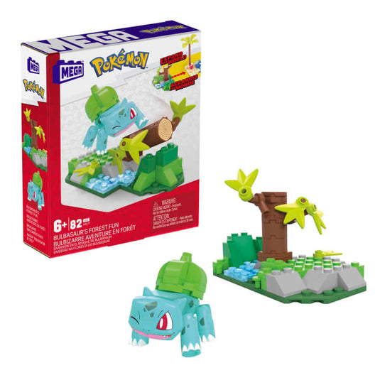 MEGA Pokémon Building Toy Kits With Poseable Action Figures And Environments For Kids