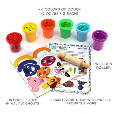 JR 6 Doughs + Wooden Roller