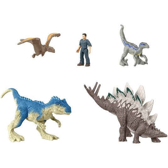 Jurassic World Dominion MINIS Chaotic Cargo Pack Figure 5-Pack