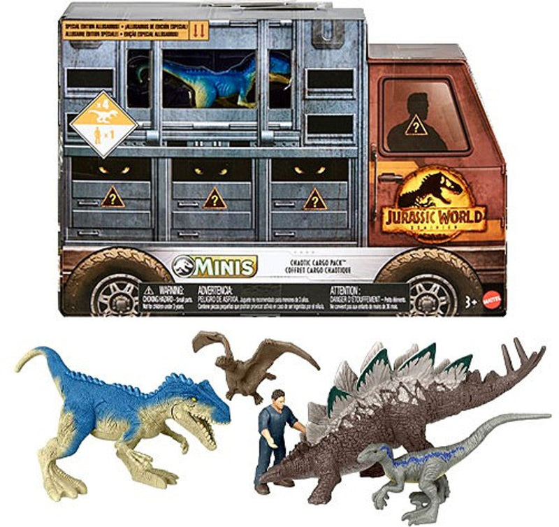 Load image into Gallery viewer, Jurassic World Dominion MINIS Chaotic Cargo Pack Figure 5-Pack
