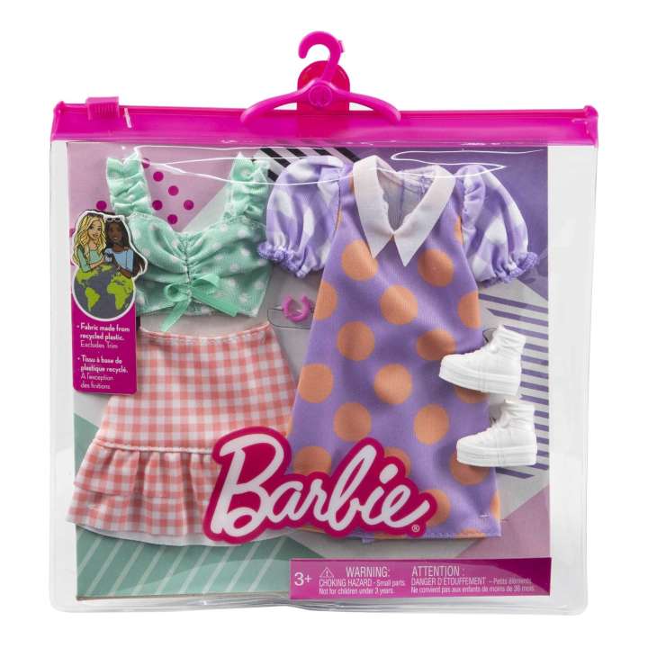 Load image into Gallery viewer, Barbie Fashion Pack 3 - 2 Outfits &amp; 2 Accessories
