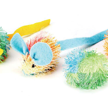 Spot Stringy Mice & Ball Cat Toy with Catnip