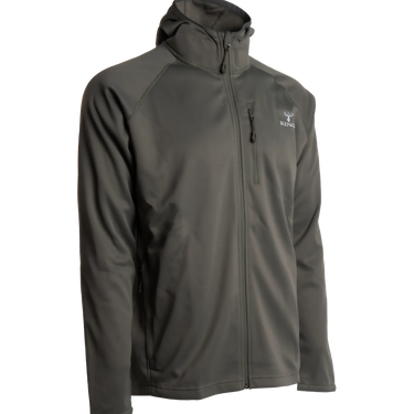 King's Camo Hunter Full-Zip Fleece Hoodie (Olive) Size 4XL