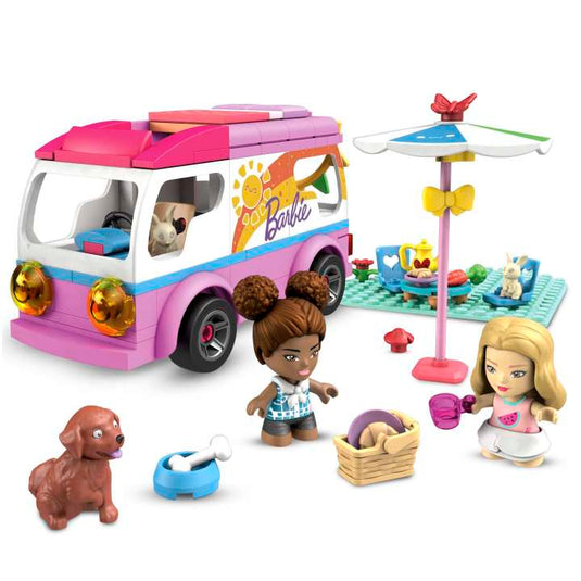 MEGA Barbie Toy Kit Adventure Dreamcamper