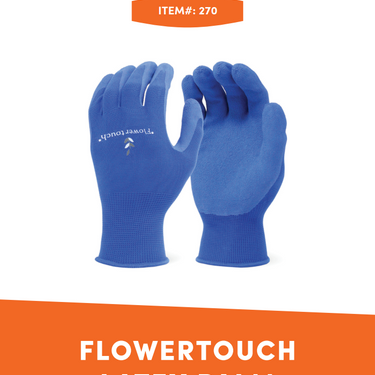 Flowertouch Latex Palm Gloves Small