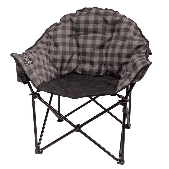 Kuma Lazy Bear Chair Grey/Black