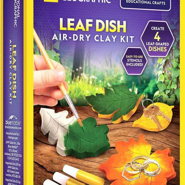 National Geographic Clay Leaf Dish