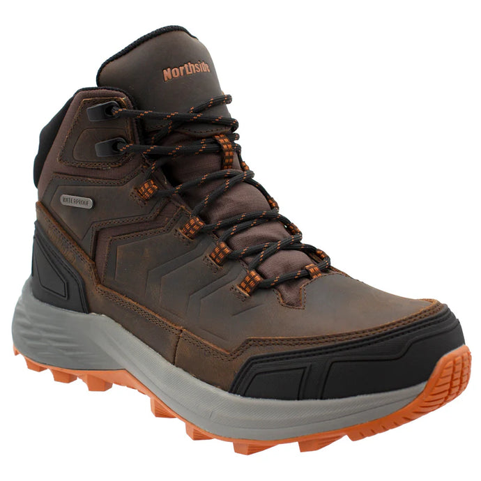 Northside Alpine Ridge Mid Hiking Boot (Dark Brown) Size 14