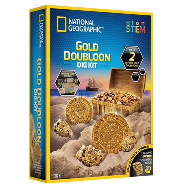 National Geographic Gold Doubloon Dig Kit