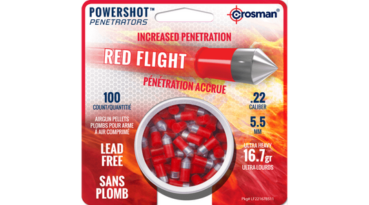 CROSMAN® RED FLIGHT™ PENETRATOR (.22)