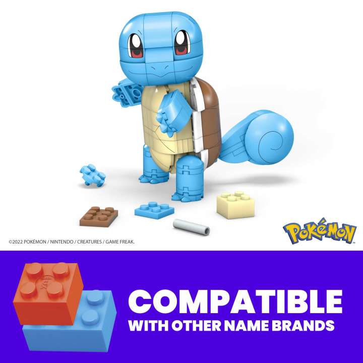 Load image into Gallery viewer, MEGA Pokemon Squirtle Construction Set
