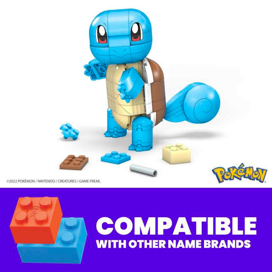 MEGA Pokemon Squirtle Construction Set