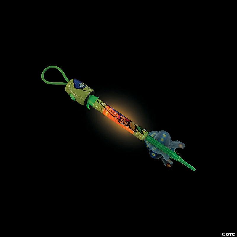 Load image into Gallery viewer, Light-Up Alien Slingshot Rockets
