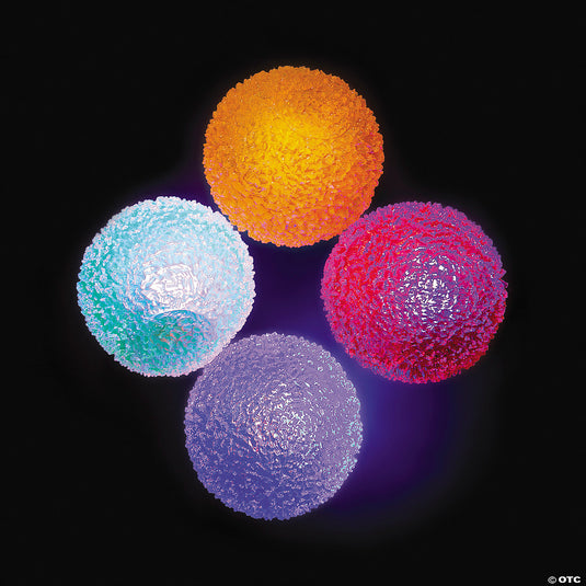 Light-Up Funky Bouncing Balls - (70mm)