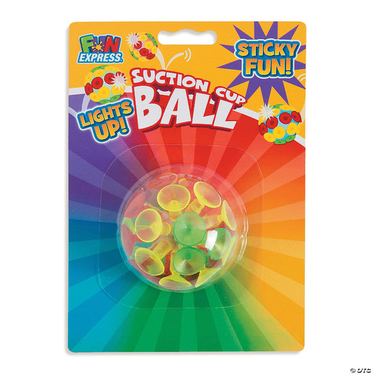 Light-Up Suction Cup Balls